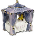 Four poster bed